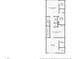 Floorplan for the second floor with bedroom, bathroom and entertainment room at 10785 Corsican St # 3, Orlando, FL 32824
