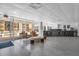 Bright bar area with large windows overlooking the pool, offering a relaxing social space at 151 E Washington St # 419, Orlando, FL 32801