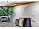 A close-up shows an updated kitchen counter with a plant and canisters against white mosaic backsplash at 3964 Lightning Ct, Sanford, FL 32773