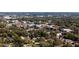 Overhead aerial view of the city's landscape filled with trees and architecture at 420 Lone Heron Way, Winter Garden, FL 34787