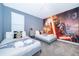 Fun Star Wars themed bedroom with twin beds and epic mural is perfect for  at 830 Sticks, Davenport, FL 33896