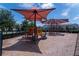 Playground area with various climbing structures and play equipment, offering a fun recreation area at 9149 Grand Island Way, Winter Garden, FL 34787