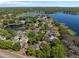 Aerial view of a lakeside community at 936 Summer Lakes Dr, Orlando, FL 32835