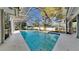 Screened-in pool featuring patio area with ample space at 202 Ramsbury Ct, Longwood, FL 32779