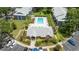 Aerial view showing a well-maintained building, landscaping, and swimming pool at 5417 Lake Margaret Dr # 39, Orlando, FL 32812