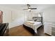Comfortable bedroom features neutral paint, ceiling fan, plush carpeting and great natural light at 5417 Lake Margaret Dr # 39, Orlando, FL 32812