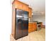 Contemporary kitchen featuring stainless steel refrigerator, and granite counters at 122 W Hillcrest St, Altamonte Springs, FL 32714