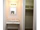 Bathroom vanity and closet at 122 W Hillcrest St, Altamonte Springs, FL 32714