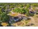 Aerial view showcasing the home's screened in pool, spacious yard, and peaceful neighborhood setting at 133 Orange Ridge Dr, Longwood, FL 32779