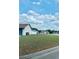 Front yard view of a home with a green lawn and driveway leading to the garage at 1795 Orange View Ct, Kissimmee, FL 34746