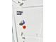 Shower with a white tiled wall, handheld shower head, shower caddy, and shower curtain at 1795 Orange View Ct, Kissimmee, FL 34746