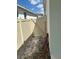 Small fenced backyard with gate at 2750 Slash Way, St Cloud, FL 34771