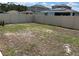 Large fenced backyard providing privacy and security at 2750 Slash Way, St Cloud, FL 34771