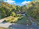 Inviting single-story home with lush lawn, mature trees, and a classic design at 31024 Prestwick Ave, Sorrento, FL 32776