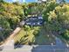 Charming single-story home featuring a well-manicured lawn, mature trees, and a welcoming front porch at 31024 Prestwick Ave, Sorrento, FL 32776