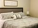 Comfortable bedroom features stylish decor, soft lighting and a decorative bed at 3121 Paradox Cir # 307, Kissimmee, FL 34746