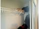 A closet with wire shelving providing basic storage solutions at 38 Juniper Pass Dr, Ocala, FL 34480