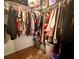 The walk-in closet has plenty of storage for clothing and accessories at 38 Juniper Pass Dr, Ocala, FL 34480