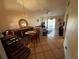 Open living and dining area with tile floors and natural light at 46 Silver Park Cir, Kissimmee, FL 34743