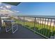 Relax on your balcony with seating and ocean views, embracing coastal living at its finest at 5201 S Atlantic Ave # 405A, New Smyrna Beach, FL 32169