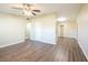 Inviting living room featuring laminate floors and neutral paint at 616 Conroy St, Orlando, FL 32805