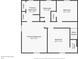 Second floor layout includes primary bedroom, bathroom, and additional bedroom spaces at 7355 Rush Ct, Orlando, FL 32818
