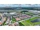 Community aerial view of a neighborhood with easy access to theme parks at 8872 Bismarck Palm Dr, Winter Garden, FL 34787