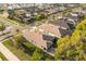 Elevated view of homes in the community with mature trees, landscaping, and manicured lawns at 2413 Park Ridge St, Apopka, FL 32712