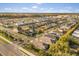 Wide aerial view of a neighborhood displaying various houses and lush green landscapes at 2413 Park Ridge St, Apopka, FL 32712