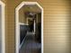 Mailboxes inside the entrance showing the hallway in neutral tones with tiled floors and ceiling fans at 1017 S Hiawassee Rd # 3735, Orlando, FL 32835