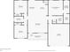 Detailed floor plan showcasing bedrooms, bathrooms, kitchen, living room, and garage dimensions at 18 Pine Pass Ln, Ocala, FL 34472