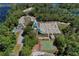 Birds eye view of skate park and basketball courts in community recreation complex at 209 Roman Ct, Deltona, FL 32738