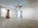 Spacious bedroom with tile flooring and ceiling fan at 358 Morning Creek Cir, Apopka, FL 32712