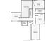 Second floor plan showcasing bedroom, bathroom, and media room layouts, plus closet locations at 358 Morning Creek Cir, Apopka, FL 32712