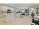 Bright kitchen with stainless appliances, a center island, and an open floor plan at 419 Coventry Rd, Davenport, FL 33897