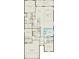 Detailed floor plan showcasing the layout of the bedrooms, bathrooms, and living spaces at 6032 Tree Crossing Ln, St Cloud, FL 34771