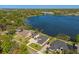 Aerial view of the property on the lake at 643 E Wildmere Ave, Longwood, FL 32750