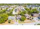 Overhead view of the home and its proximity to neighborhood amenities and local businesses at 819 State Ave, Daytona Beach, FL 32117