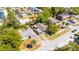 An aerial view showcases this property among lush surroundings at 819 State Ave, Daytona Beach, FL 32117