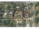 Aerial view of property within red square showing proximity to streets, Markham Woods Road and E.E. Williamson Road at 947 Ferne Dr, Longwood, FL 32779