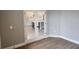 Office with glass doors and wood-look tile at 947 Ferne Dr, Longwood, FL 32779