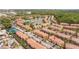An aerial view of the community featuring a pool and other resort style amenities at 2653 Roadster Ln, Kissimmee, FL 34746
