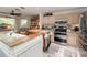 Well-equipped kitchen with stainless steel appliances, wood countertops and rustic-style wood cabinets at 452 Opal Ct, Altamonte Springs, FL 32714