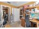 Well-lit office space featuring built-in shelving and ample storage at 452 Opal Ct, Altamonte Springs, FL 32714
