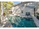 Large inground pool with screened enclosure, providing an outdoor oasis at 452 Opal Ct, Altamonte Springs, FL 32714