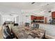 Spacious dining area connects seamlessly to the living room and kitchen at 5414 Zinnia St, Leesburg, FL 34748