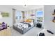 Decorated bedroom with an Orlando City soccer theme at 6033 Tree Crossing Ln, St Cloud, FL 34771