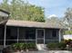 Enclosed and furnished patio providing outdoor space with privacy at 613 Andrew St, Altamonte Springs, FL 32714