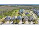 Beautiful aerial view of a modern home neighborhood, showcasing the community's well-planned layout and landscaping at 8549 Lovett Ave, Orlando, FL 32832