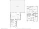 Detailed floor plans of both floors of a home, showcasing layout of rooms, stairs, and more at 8549 Lovett Ave, Orlando, FL 32832